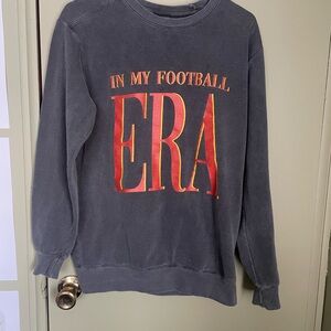 Comfort Colors “In my Football Era” crewneck Sz S